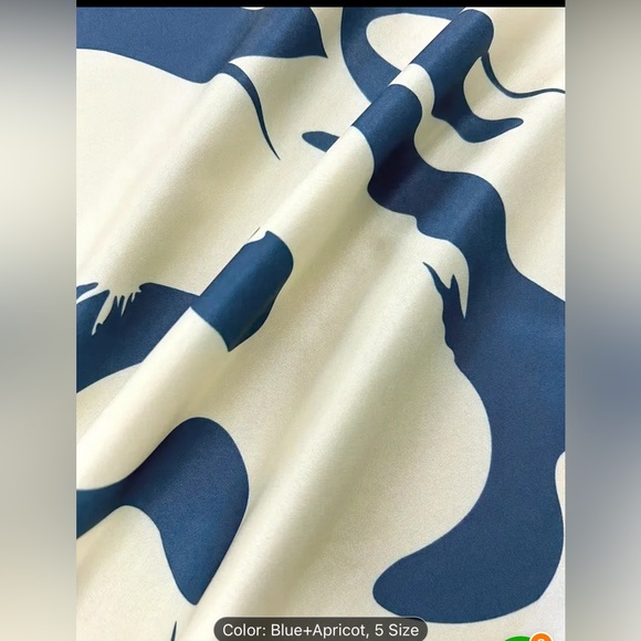 NIP BLUE TOP & PANT SET-M - Picture 17 of 17